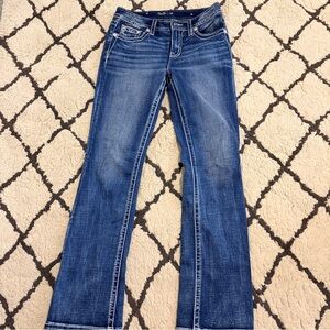 Miss Me Mid Rise Tailored Boot jeans size 28